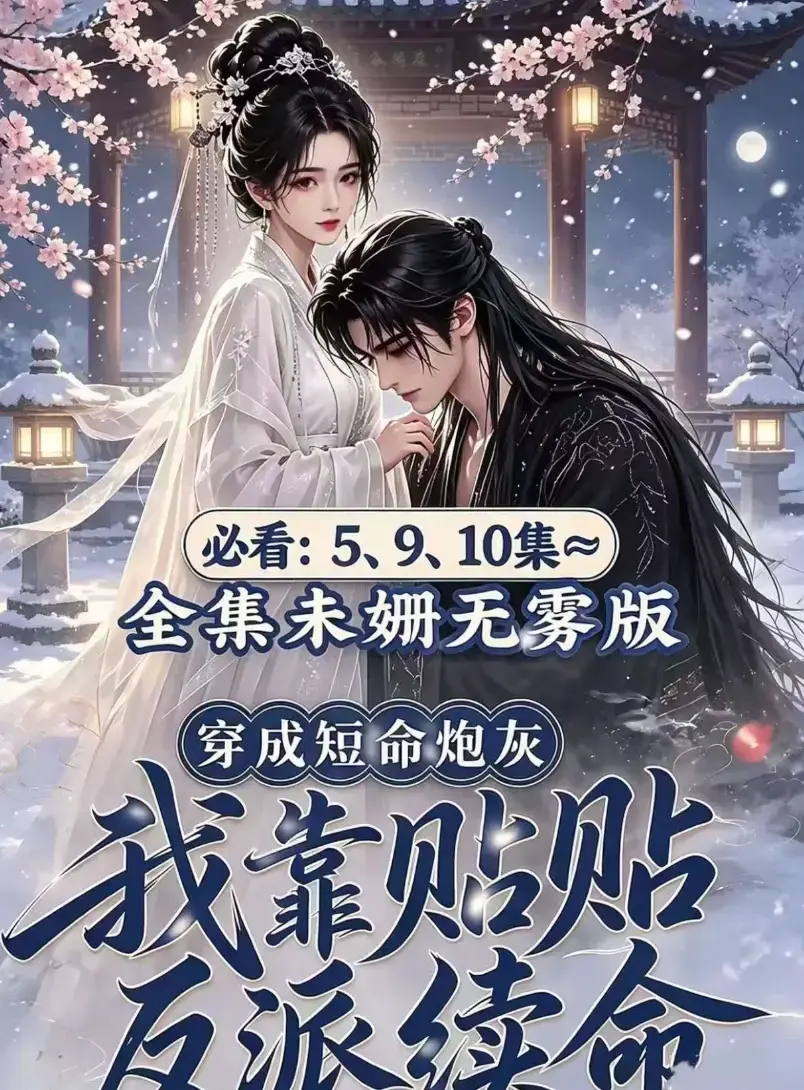 AI漫剧《穿成短命炮灰我靠贴贴反派续命》未删减高清全集-穿书超甜爽剧资源下载无广告网盘播放-免费在线追剧